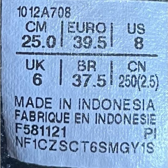 Asics Gel Venture 8 Womens Sz 8 Trail Running Shoes Sneakers Black Pink 1012A708 - Picture 8 of 8